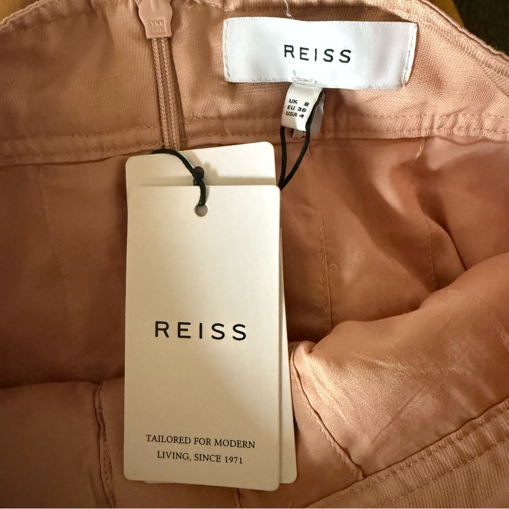 NWT REISS Oakley Button MIDI Skirt Size 4 - Picture 11 of 11
